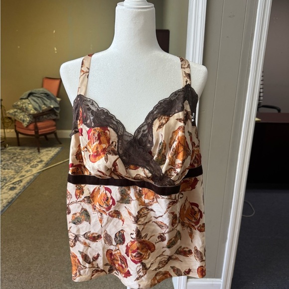 Fresh Produce Printed Maxi Tank Summer Dress Size Lg Black Gray Casual Longline - Picture 7 of 11